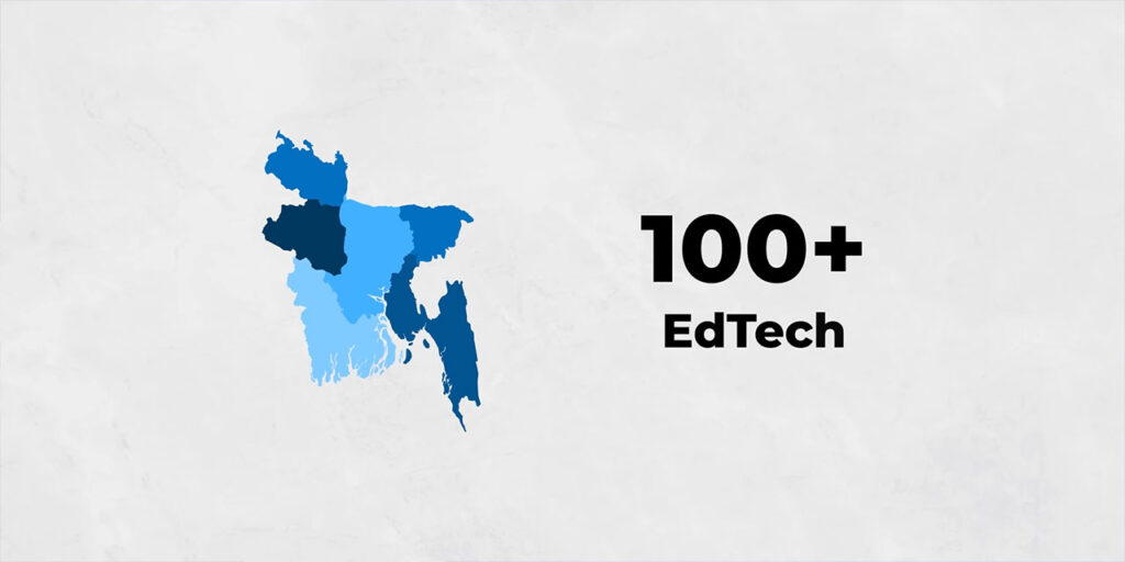 More than 100 EdTech platforms are currently operating in Bangladesh.